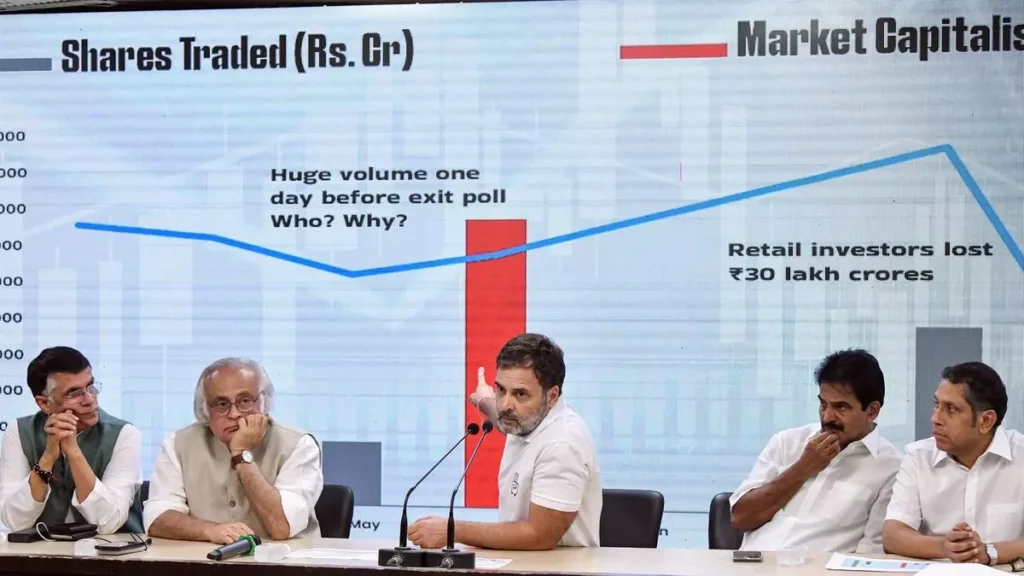 Exit Poll Stock Market Scam