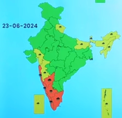 Monsoon update 23 june